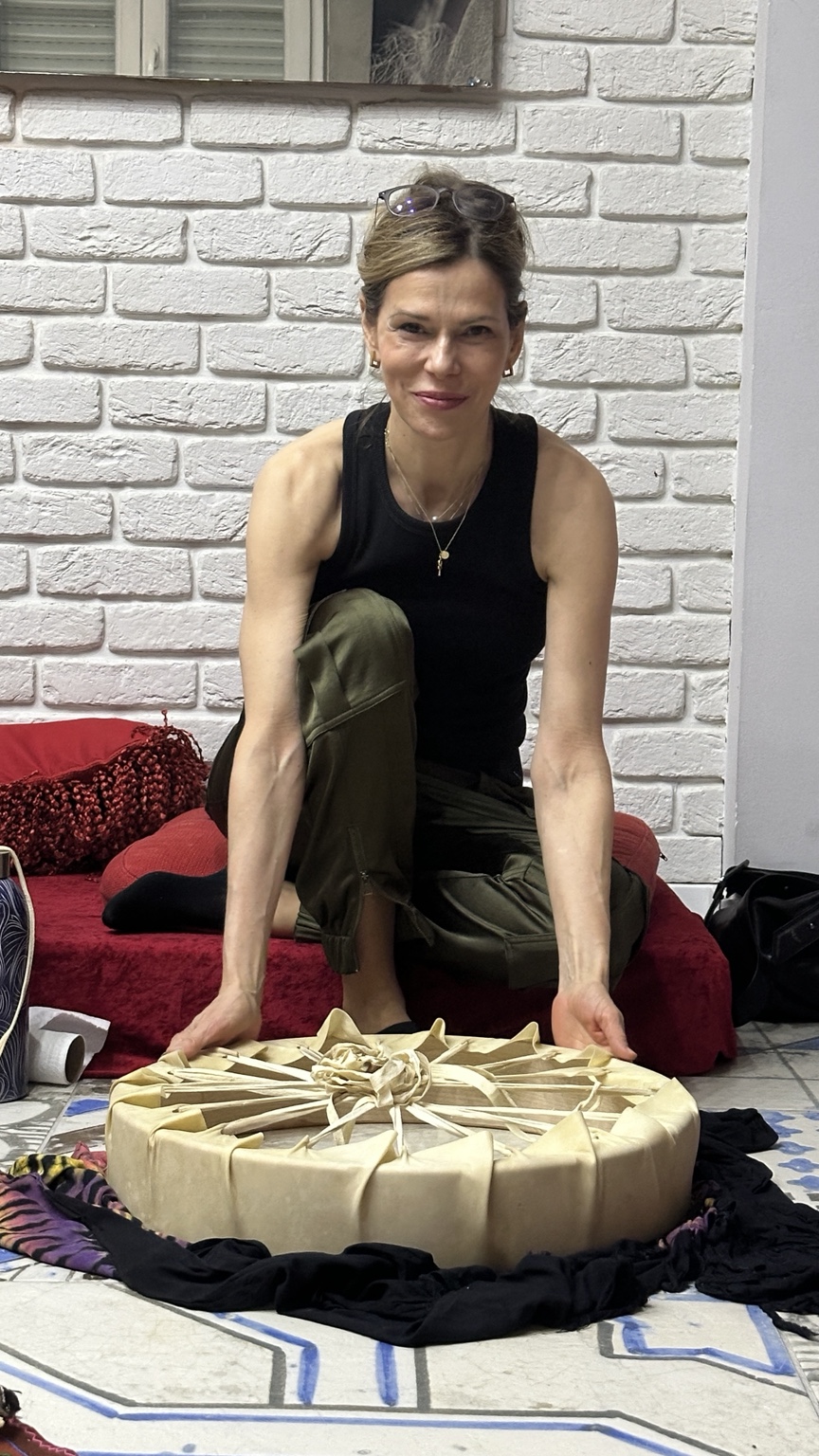 Ivana sa šamanskim bubnjem